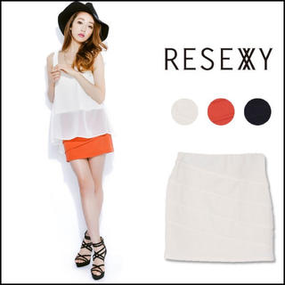 リゼクシー(RESEXXY)のグラマラスポンチタイトスカート(ミニスカート)
