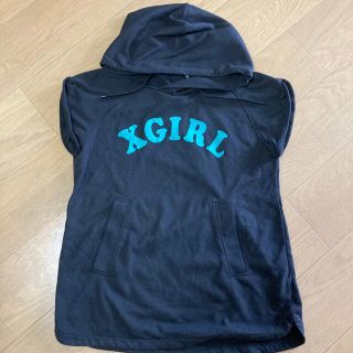 エックスガール(X-girl)のX-girl 半袖パーカー(Tシャツ(半袖/袖なし))