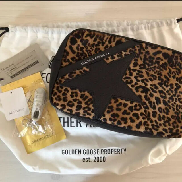 GOLDEN GOOSE レオパード バッグ