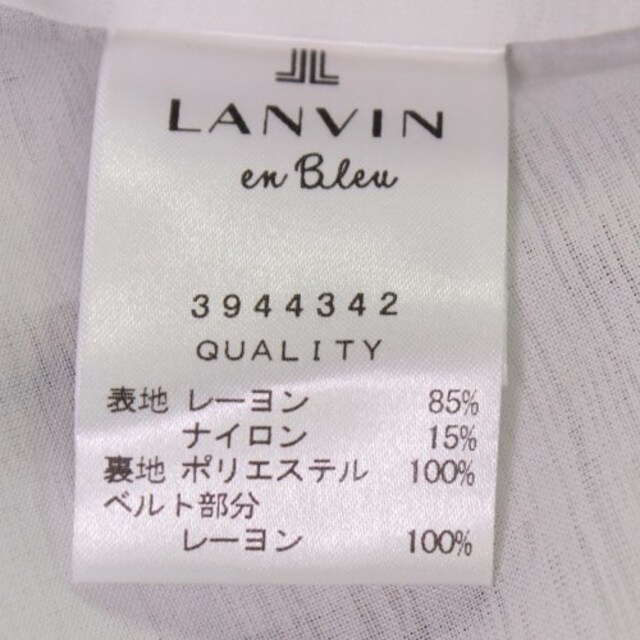 LANVIN en bleu ワンピース レディース 5