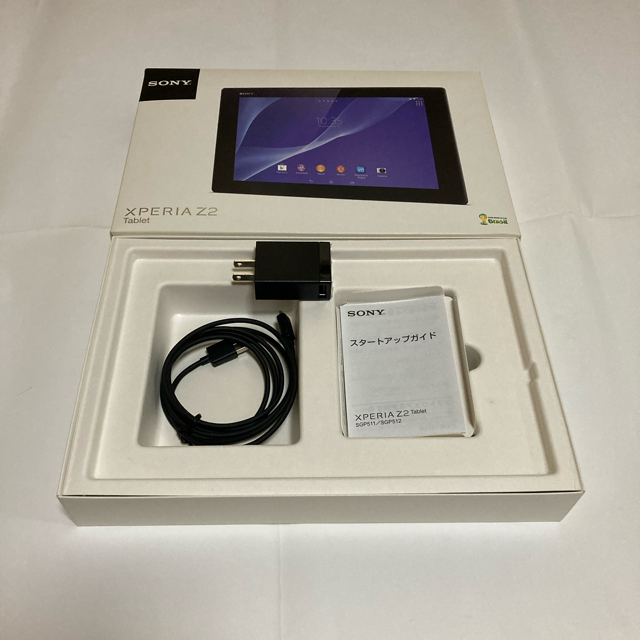 SONY(ソニー)のSONY XPERIA Z2 Tablet SGP512 ブラック　おまけ付き スマホ/家電/カメラのPC/タブレット(タブレット)の商品写真