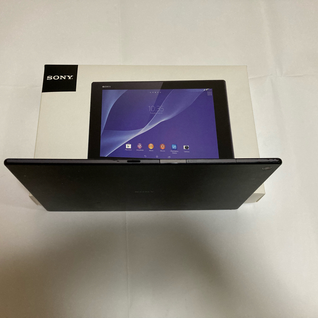 SONY(ソニー)のSONY XPERIA Z2 Tablet SGP512 ブラック　おまけ付き スマホ/家電/カメラのPC/タブレット(タブレット)の商品写真