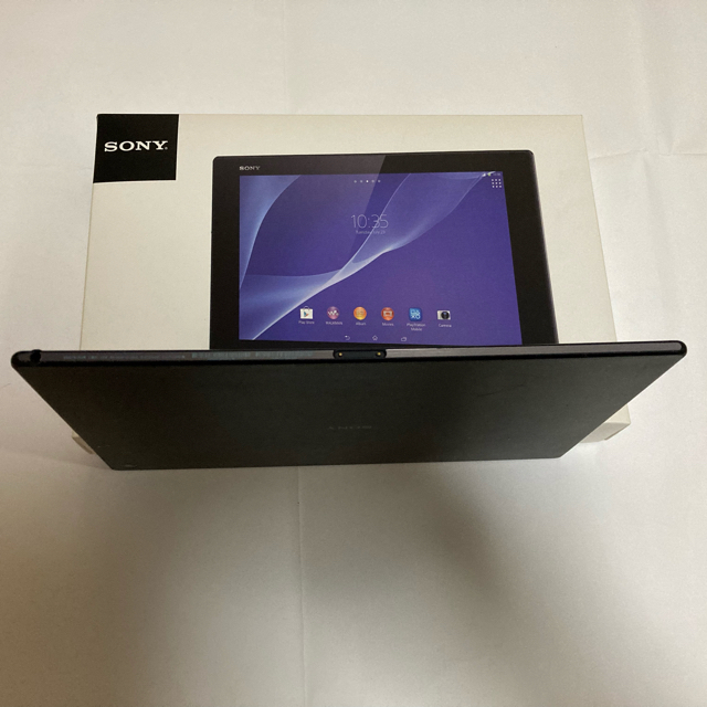 SONY(ソニー)のSONY XPERIA Z2 Tablet SGP512 ブラック　おまけ付き スマホ/家電/カメラのPC/タブレット(タブレット)の商品写真