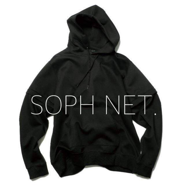 SOPHNET.TECH KNIT 2 WAY PULLOVER HODIE