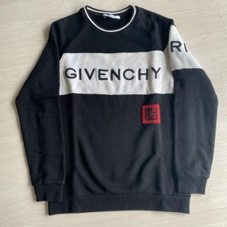 ジバンシィ(GIVENCHY)のGIVENCHY クルーネックスウェット フロントロゴ(スウェット)