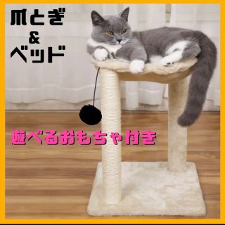 爪研ぎ ベッド　キャットタワー　ねこ用　新品未使用【匿名配送】(猫)