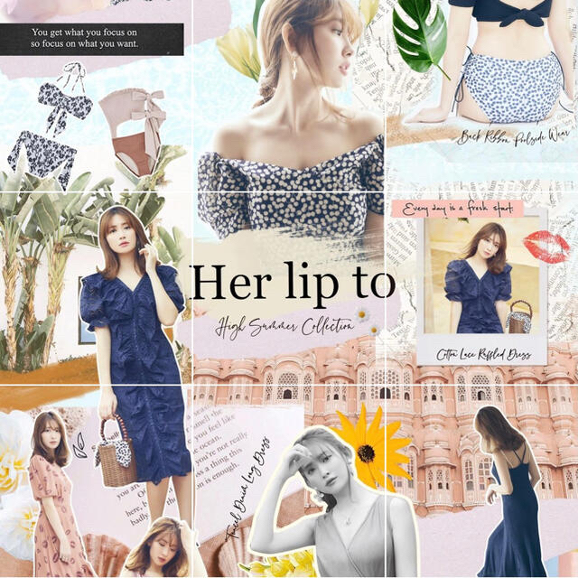 Her lip to♡チェリーワンピースsnidel