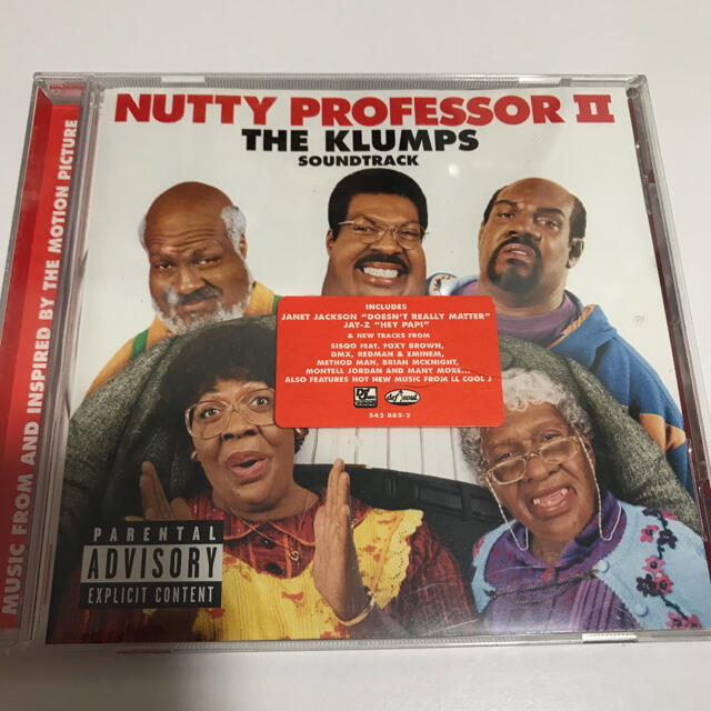 『NUTTY PROFESSOR Ⅱ』のサウンドトラックＣＤ エンタメ/ホビーのCD(ポップス/ロック(邦楽))の商品写真