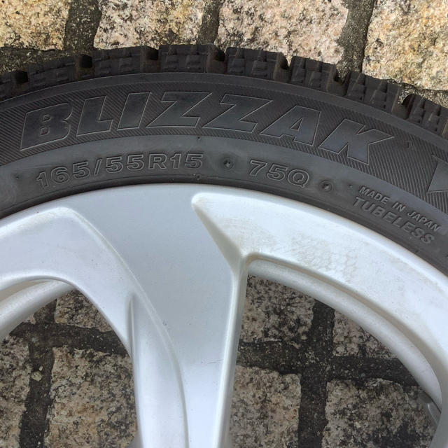 いました BRIDGESTONE - s660 スタッドレスタイヤセット 純正の通販 by 健二郎2|ブリヂストンならラクマ かなキズな