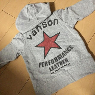 バンソン(VANSON)のvanson☆パーカー110cm(Tシャツ/カットソー)