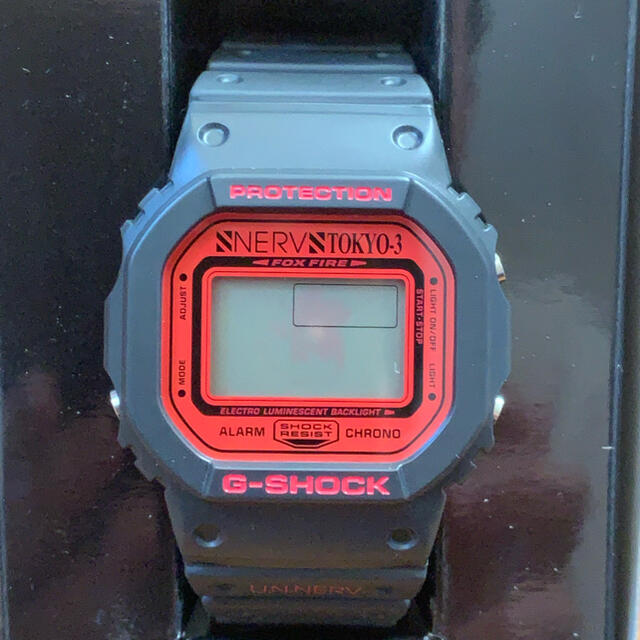 G-SHOCK(ジーショック)の未使用　ローソン限定　エヴァンゲリオンG-SHOCK NERVモデル メンズの時計(腕時計(デジタル))の商品写真