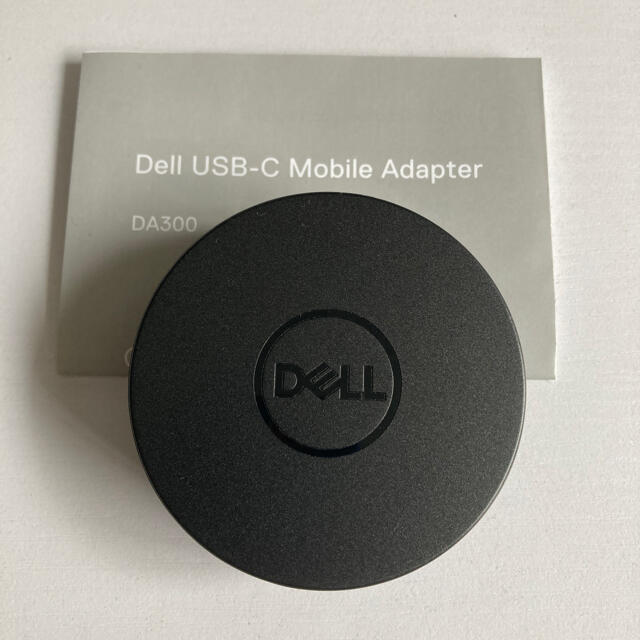 DELL(デル)のデル USB-C モバイルアダプタ DA300 スマホ/家電/カメラのPC/タブレット(PC周辺機器)の商品写真