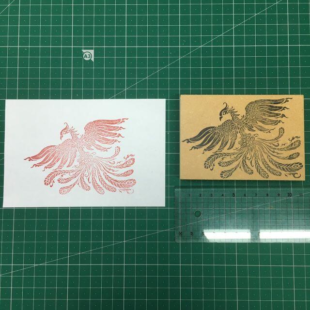 イラストスタンプ 龍&鳳凰の2個セット 特別価格 (ドラゴン・ dragon・シ イラストスタンプ 龍&鳳凰の2個セット 特別価格 (ドラゴン・ dragon・シ