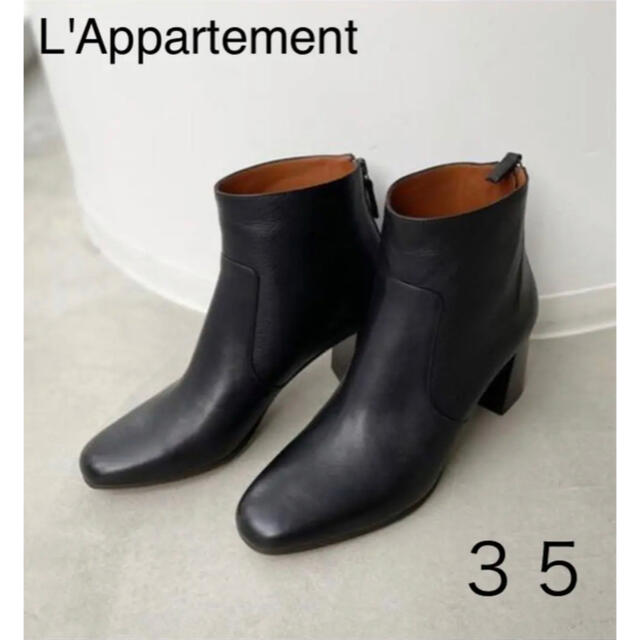 MICHEL VIVIEN 7.5cm ショートブーツ　35サイズ　黒39Appartement