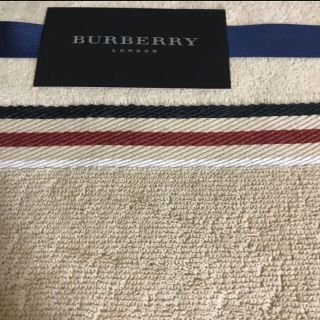 BURBERRY - ☆ バーバリー タオルケット シングル ベージュ 西川産業の