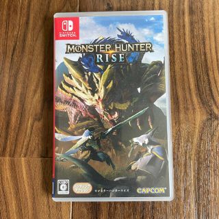 ニンテンドースイッチ(Nintendo Switch)のモンスターハンターライズ　ソフト本体(携帯用ゲームソフト)