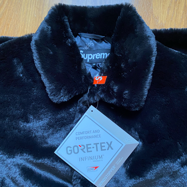 Supreme 2-Tone Faux Fur Shop Coat M 2