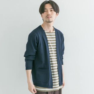 アーバンリサーチ(URBAN RESEARCH)のWASHABLEリネンカーディガン　★アーバンリサーチ★新品タグ付き(カーディガン)