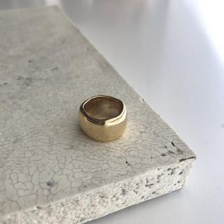 専用　chieko+  curvy ring † gold   Ｌ　16号(リング(指輪))