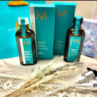 モロッカンオイル(Moroccan oil)の1. （専用）モロッカンオイル100ml又はライト100ml100本セット(オイル/美容液)