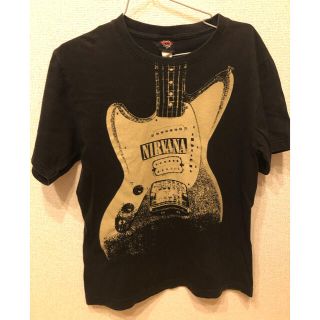 THE GTS NIRVANA ニルヴァーナ ギター柄 TシャツサイズM