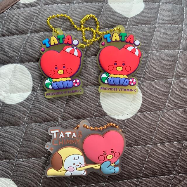 bt21 グミ　ラバーマスコット　3点セット エンタメ/ホビーのおもちゃ/ぬいぐるみ(キャラクターグッズ)の商品写真