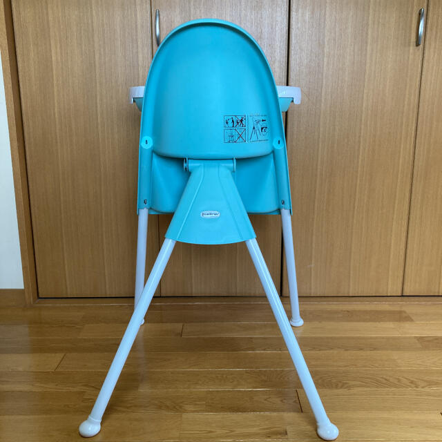 BABYBJORN(ベビービョルン)のベビービョルン　ハイチェア　ライトグリーン キッズ/ベビー/マタニティの寝具/家具(その他)の商品写真