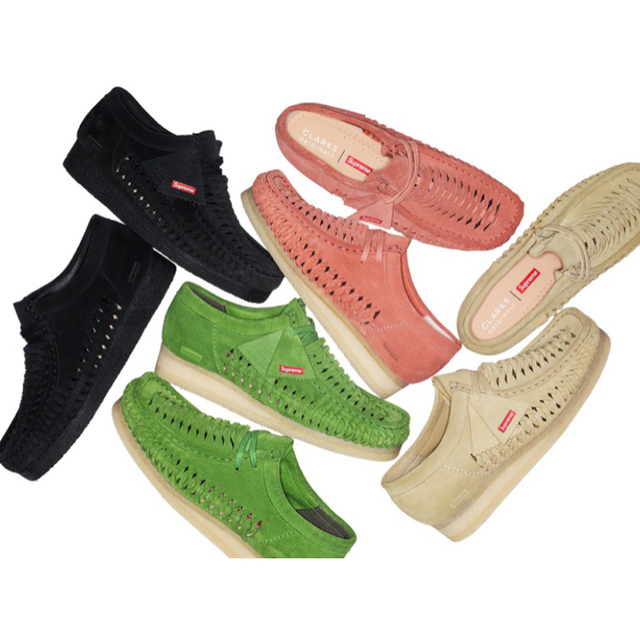 Supreme(シュプリーム)のSupreme®/Clarks Originals®WovenWallabee® メンズの靴/シューズ(ブーツ)の商品写真