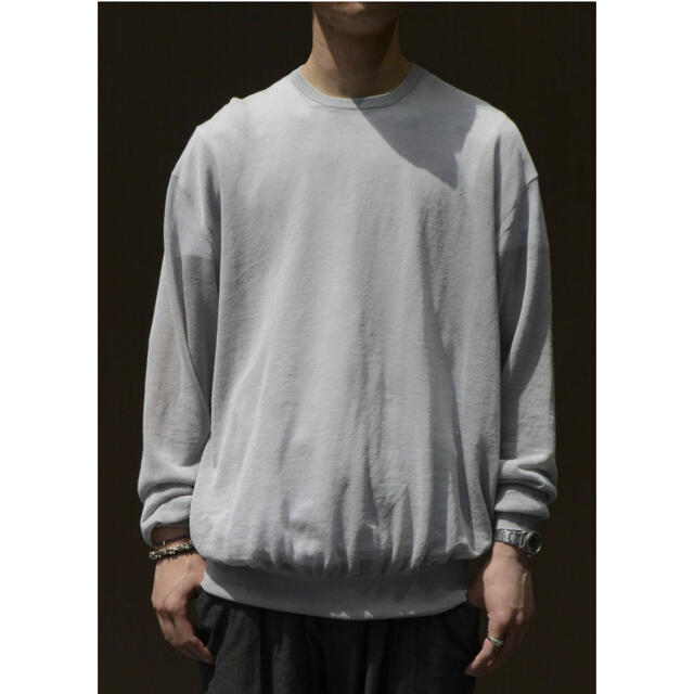 トップス21SS  HERILL Ramie High gauge Crewneck