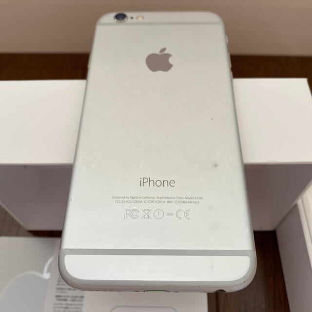 iPhone6 au 16GB シルバー