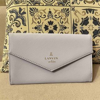 ランバン(LANVIN)の【美品】LANVIN en Bleuポーチ(ポーチ)