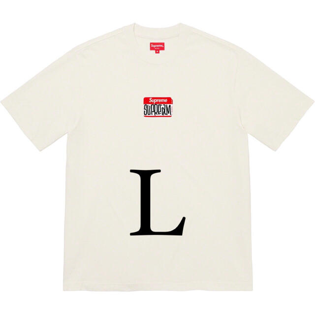 supremesupreme Gonz Nametag S/S Top ブラック