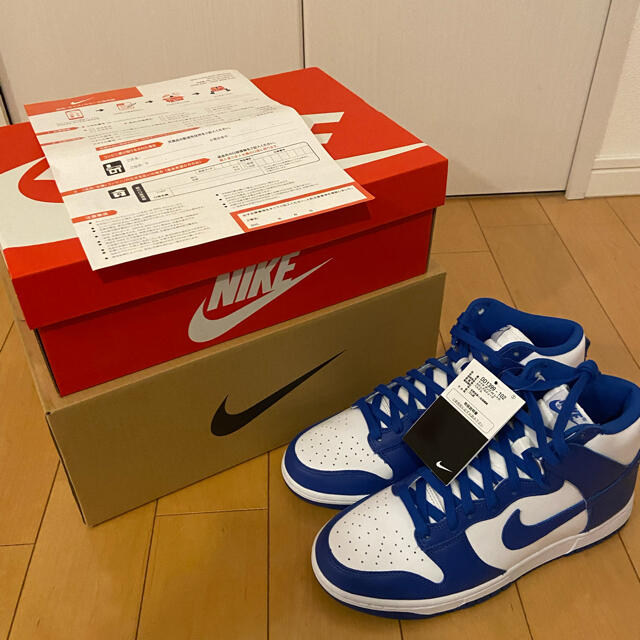 NIKE(ナイキ)のNike Dunk High Game Royal 27.0cm メンズの靴/シューズ(スニーカー)の商品写真