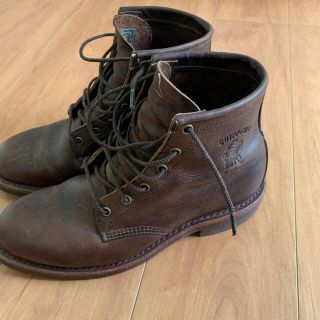 チペワ(CHIPPEWA)の【Lee様専用】CHIPPEWA チペワ　ブーツダークブラウン　サイズ8.5D(ブーツ)