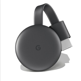 グーグル(Google)の新品未開封　Google Chromecast チャコール　(映像用ケーブル)