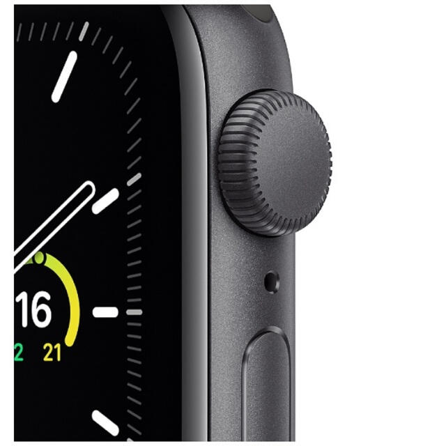 Apple Watch SE GPSモデル 40mmスペースグレイアルミニウム…