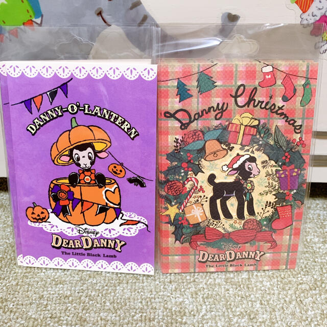 Disney(ディズニー)のダニー　ディズニーランド　ポストカード　2枚セット エンタメ/ホビーのおもちゃ/ぬいぐるみ(キャラクターグッズ)の商品写真