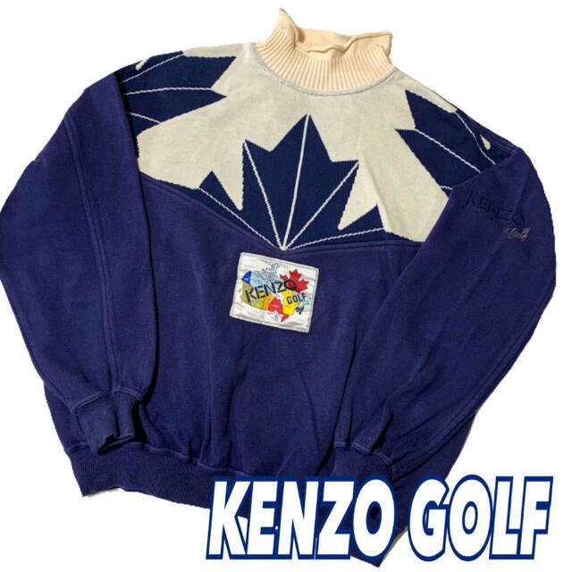 日本製【KENZO GOLF】ケンゾーゴルフ1 スェットサイド刺繍 ロゴワッペン | フリマアプリ ラクマ