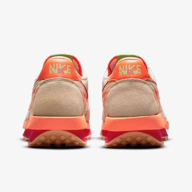 sacai - NIKE sacaiスニーカークロットサカイナイキLDワッフルオレンジ