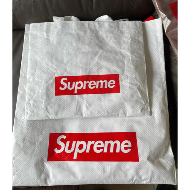 Supreme(シュプリーム)のSupreme エコバッグ ショッパー 特大、小各1枚ずつ メンズのバッグ(エコバッグ)の商品写真