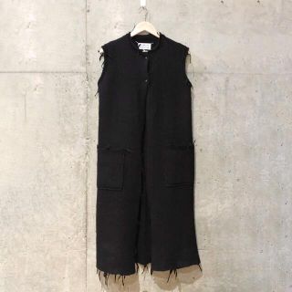 マルタンマルジェラ(Maison Martin Margiela)のMartin Margiela - Alpaca Long Knit Vest(ロングコート)