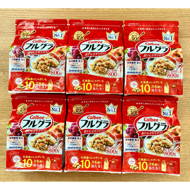 カルビー(カルビー)のカルビー フルグラ 800g × 12袋 食品/飲料/酒の加工食品(その他)の商品写真