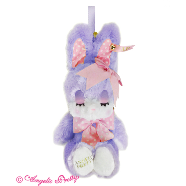 Dreamyリリカルバニーぬいぐるみポーチ ラベンダー×ピンク | www