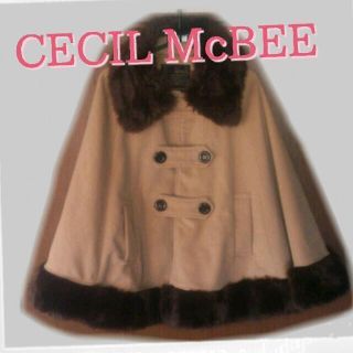 セシルマクビー(CECIL McBEE)のCECIL McBEE♡ポンチョ風コート(ポンチョ)