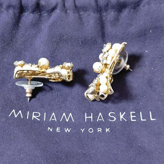 【新品】MIRIAM HASKELL ミリアムハスケル リボンピアス 3