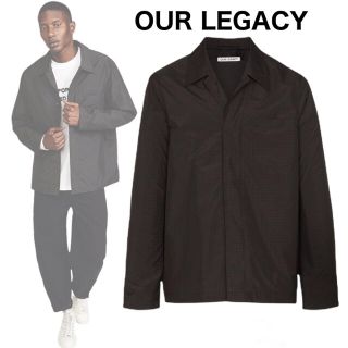 マルタンマルジェラ(Maison Martin Margiela)のOUR LEGACY TECH ARCHIVE シャツ ジャケット チェック(ブルゾン)