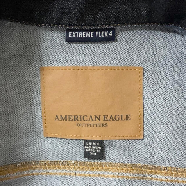 American Eagle - AmericanEagle(USA)リジットデニムジャケット American Eagle - AmericanEagle(USA)リジットデニムジャケット
