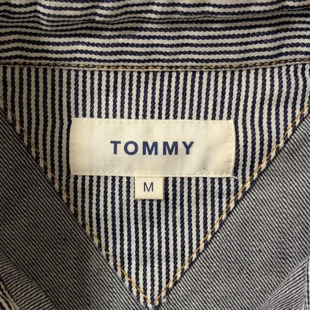 TOMMY HILFIGER(トミーヒルフィガー)のTommyHilfiger(USA)9スターデニムシャツジャケット メンズのジャケット/アウター(カバーオール)の商品写真