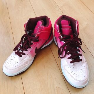 ナイキ(NIKE)のNIKE dunk 25cm ピンク(スニーカー)