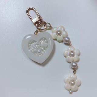 ハンドメイド ハートシェイカー キーホルダー オーダー 韓国の通販